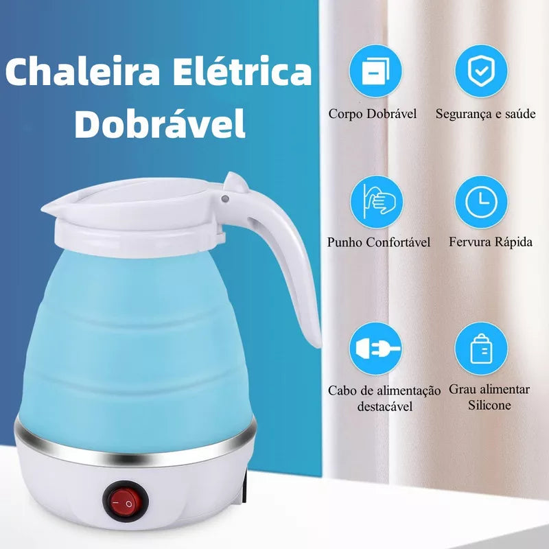 Chaleira Elétrica drobrável Bivolt