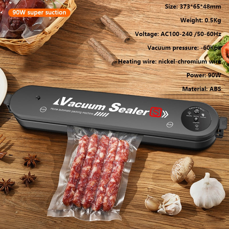 Vacuum Sealer for Storing Household Food