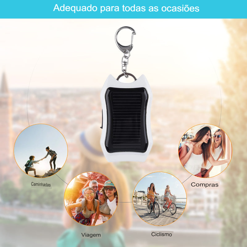 CARREGADOR CELULAR ENERGIA SOLAR USB  (ÚLTIMAS UNIDADES COM FRETE GRÁTIS)