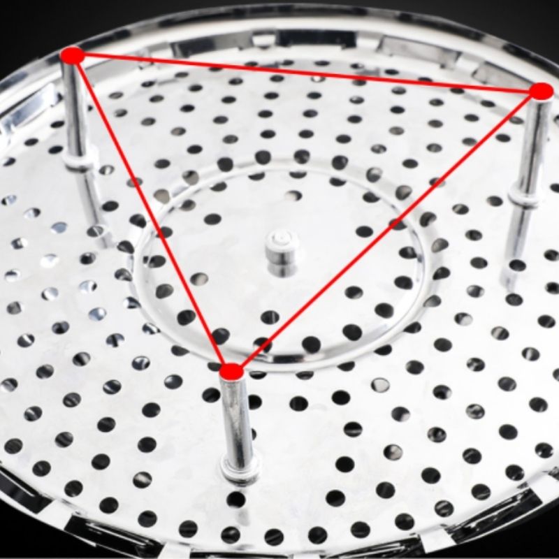 Cesto De Aço Inox Para Cozimento A Vapor Retrátil