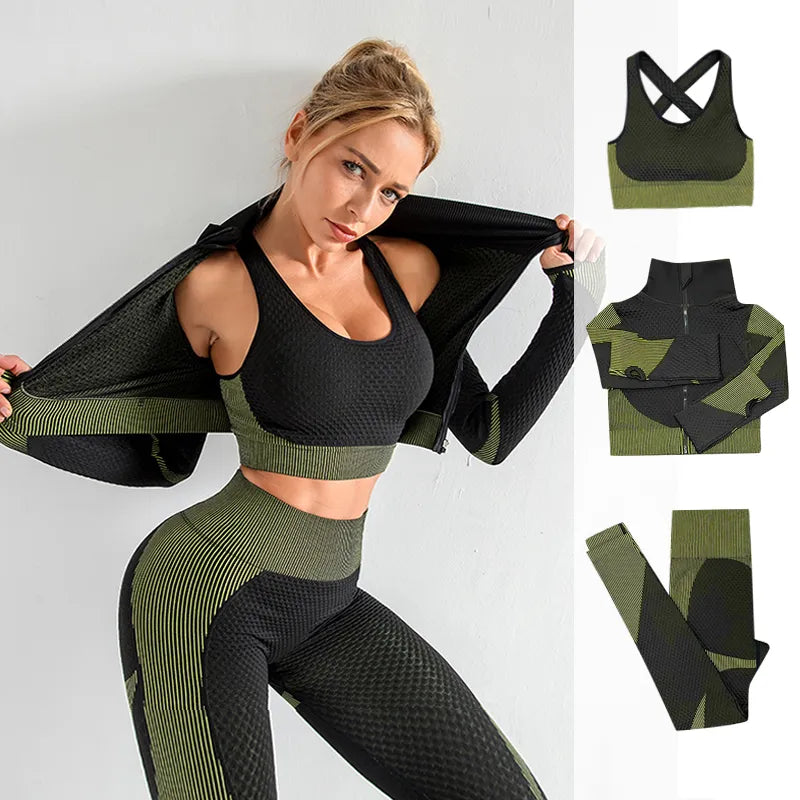 Conjunto 2/3PCS  Fitness