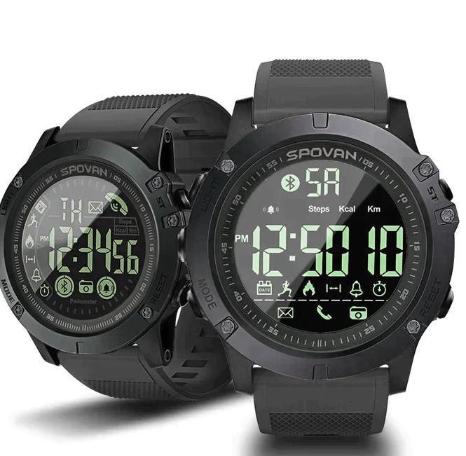 Relógio SmartWatch Militar Masculino T-Watch + Frete Grátis Apenas Hoje 🔥